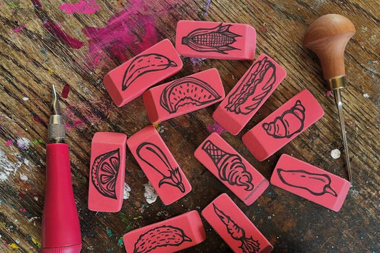 Carve & Press: A Relief Stamp Workshop