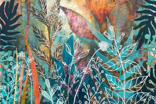 Layered Expressions: A Gelli Plate Printing Workshop