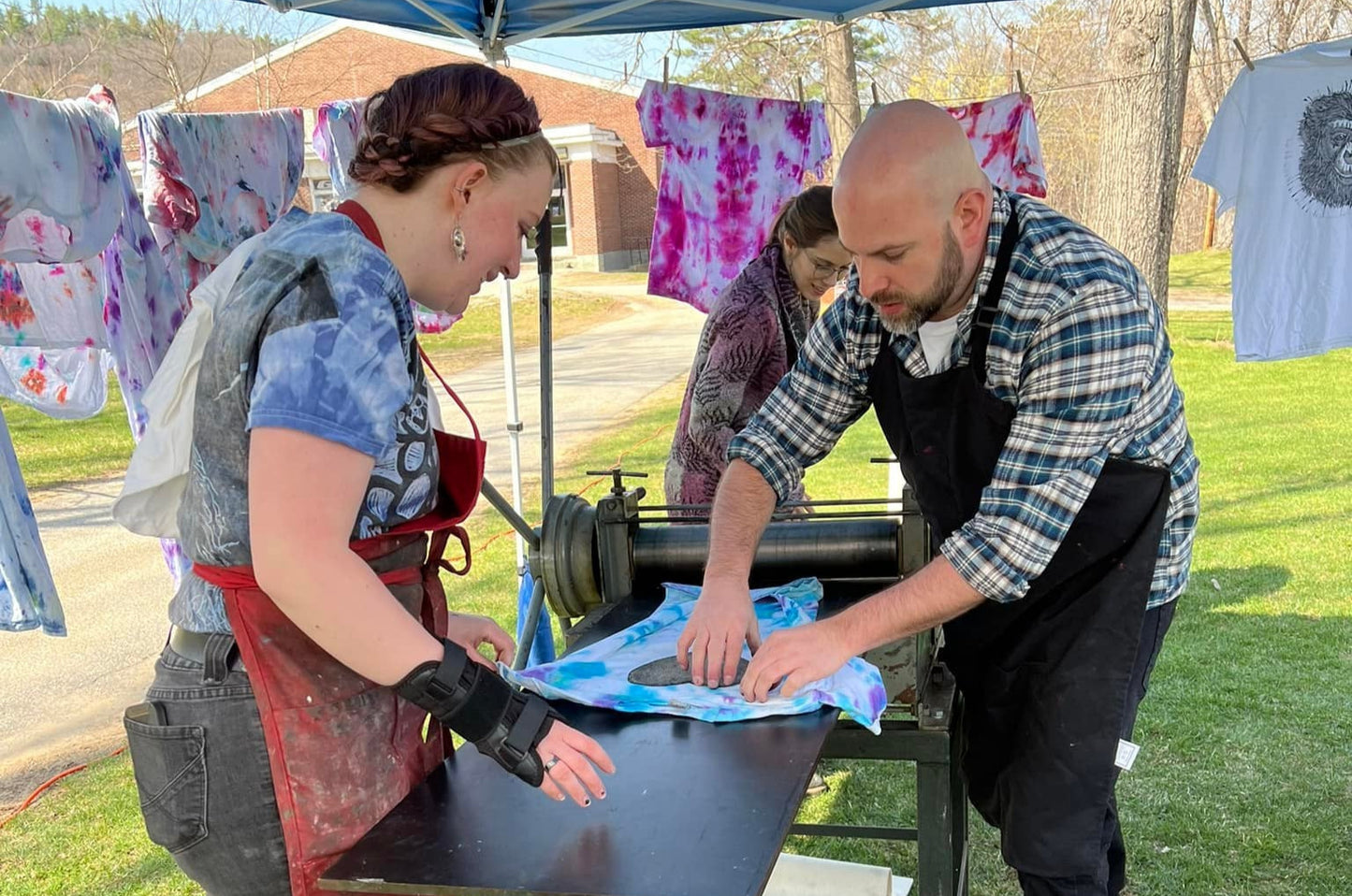 Print & Wear: A Block Printing Workshop on Fabric